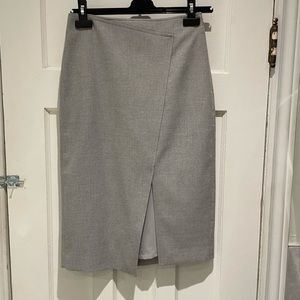 BABATON asymmetrical Slit Skirt